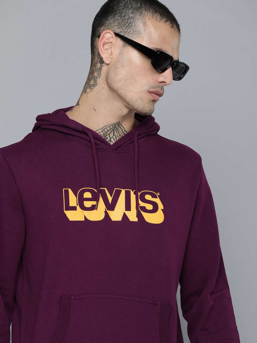 Levi's hooded sweatshirt top