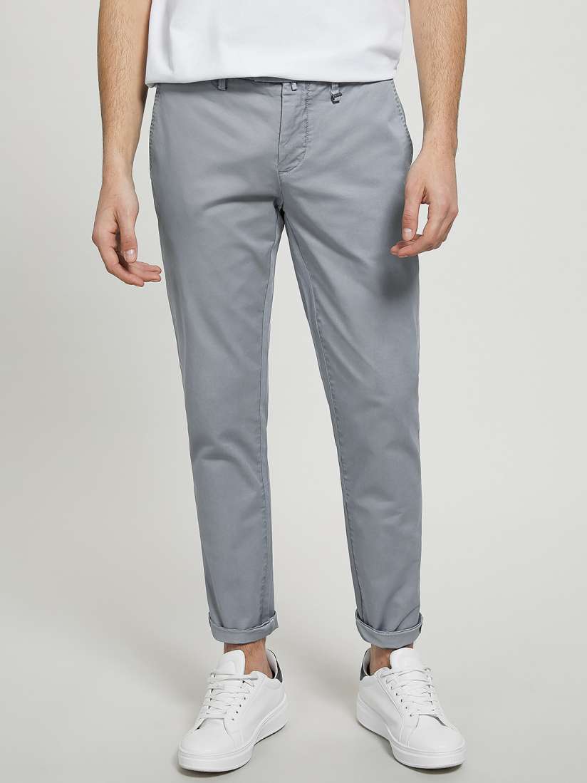 Tapered cropped chinos sales