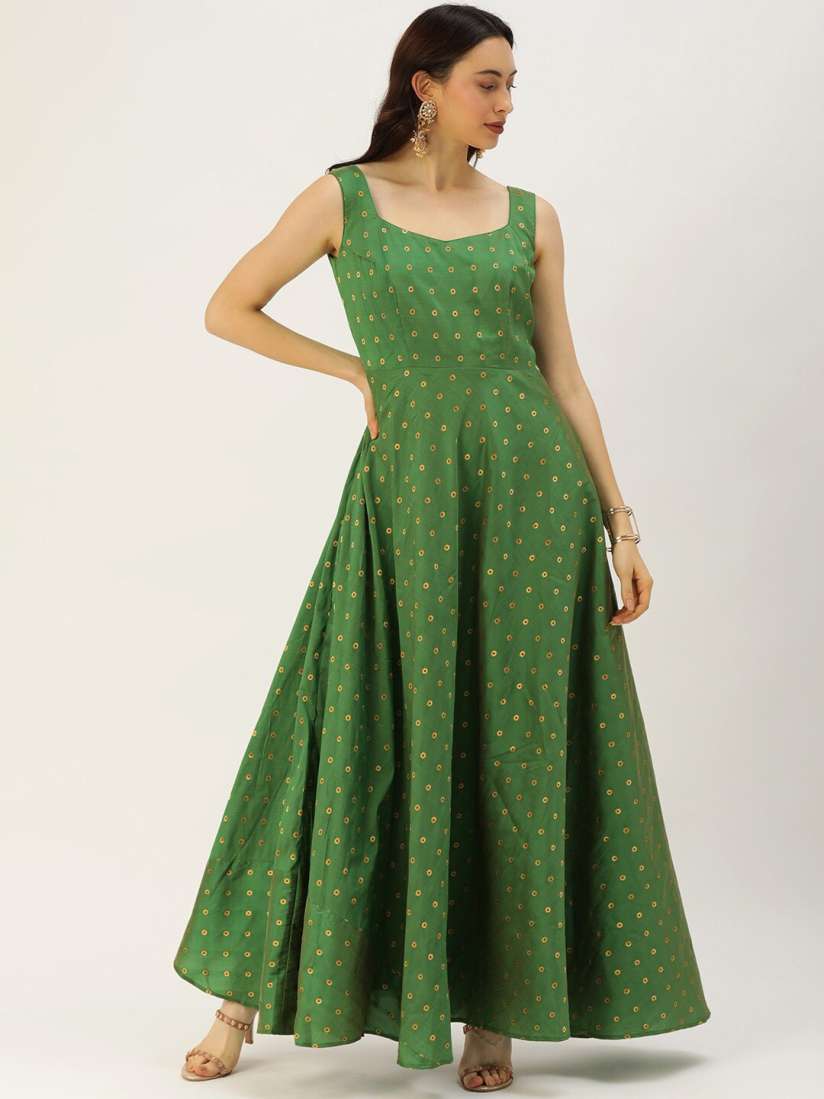 Brocade ethnic dresses online