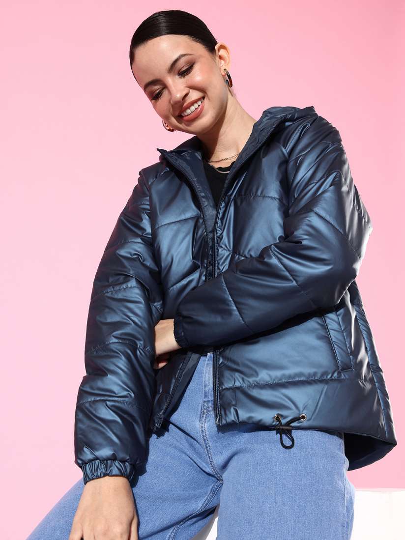 Myntra puffer jacket shop