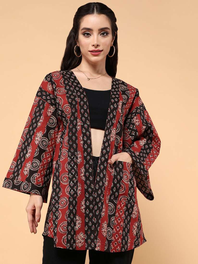 Buy aturabi Women Printed Ethnic Shrug Shrug for Women 23478238 Myntra