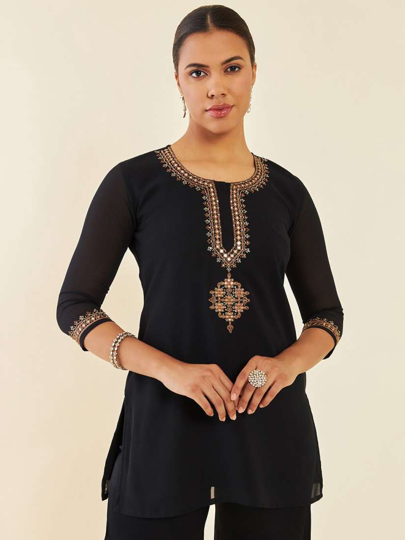 Myntra soch kurtis on sale