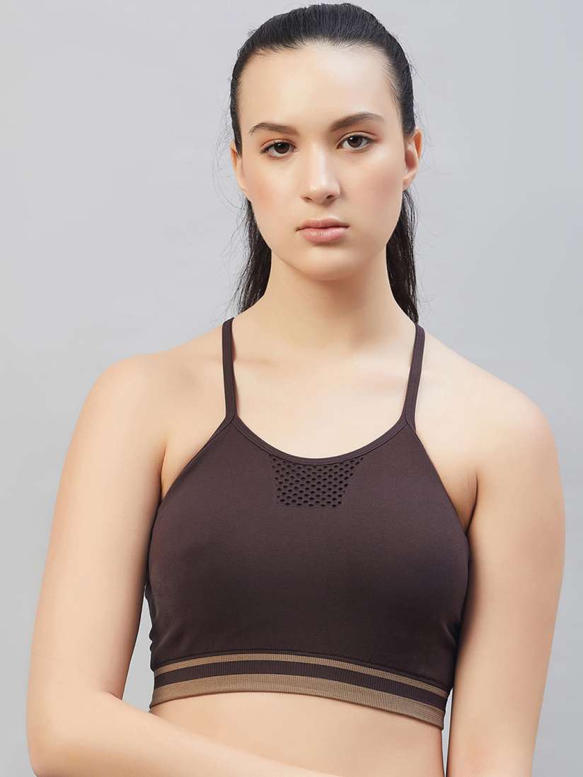 Buy C9 AIRWEAR Non Wired Racerback All Day Comfort Full Coverage Sports Bra Bra for Women 23485366 Myntra