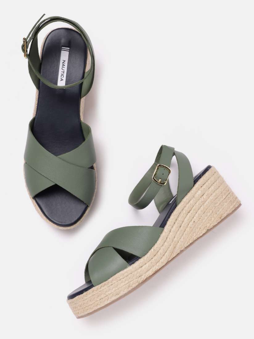 Nautica wedge flip flops 2025