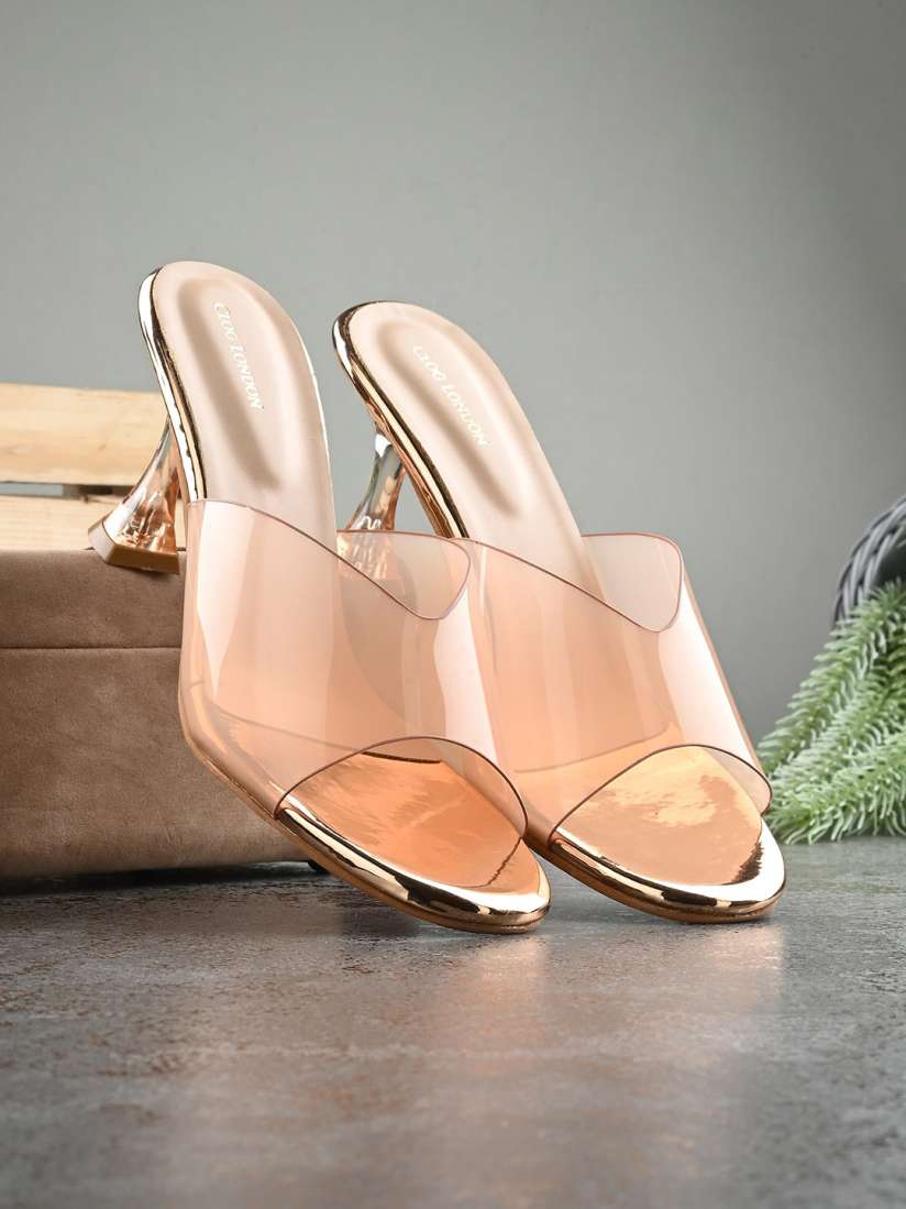 Peep toe clog heels discount