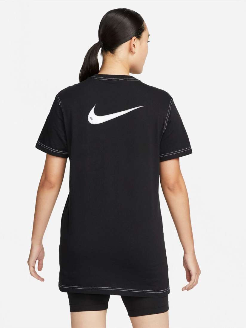 Nike logo t shirt dress new arrivals