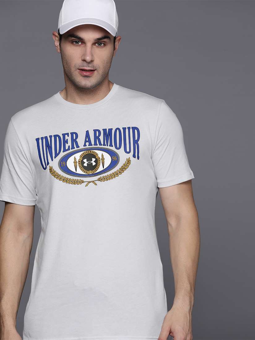 Buy UNDER ARMOUR Collegiate Branded Short Sleeve T shirt Tshirts for Men 23493324 Myntra