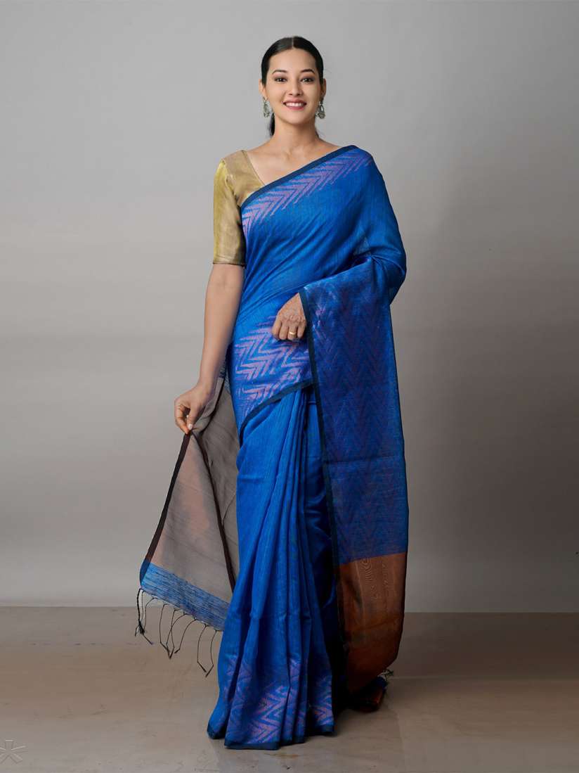 Myntra jamdani saree sale