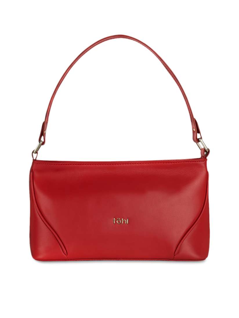 Buy tohl Red Solid Shoulder Bag Handbags for Women 2350681 Myntra