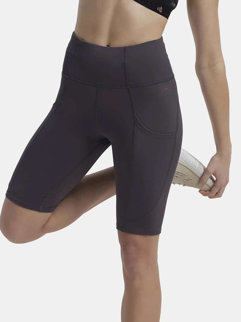 Buy Jockey Women High Rise Training or Gym Sports Shorts with Antimicrobial Technology Shorts for Women 23508856 Myntra