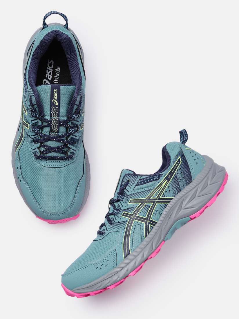 Buy ASICS Women Textured Ortholite Gel Venture 9 Trail Running Sneakers With Perforations Sports Shoes for Women 23513110 Myntra