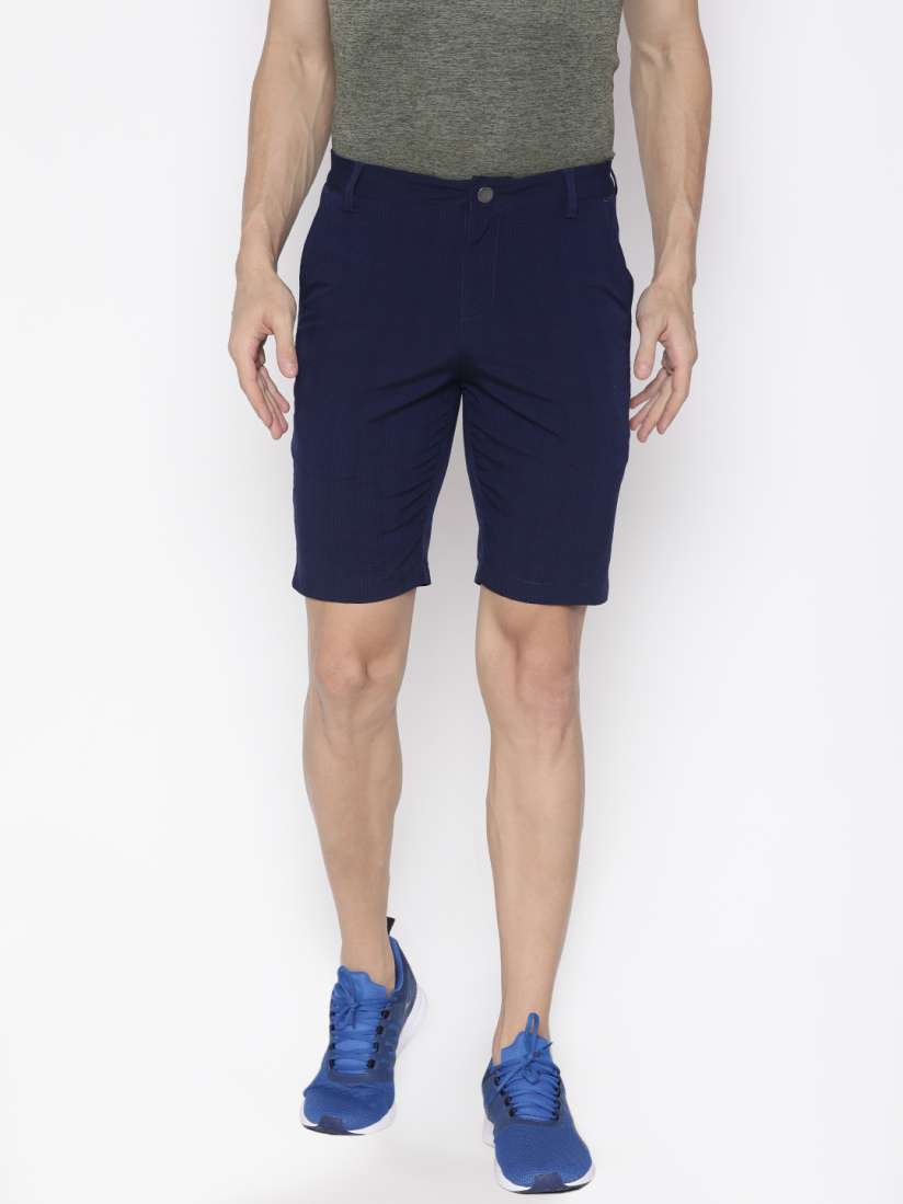 Buy Puma Men Blue Checked Regular Fit Tailored Mesh Golf Sports Shorts Shorts for Men 2351849 Myntra