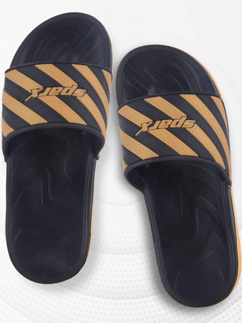 Sparx slide flip flops top