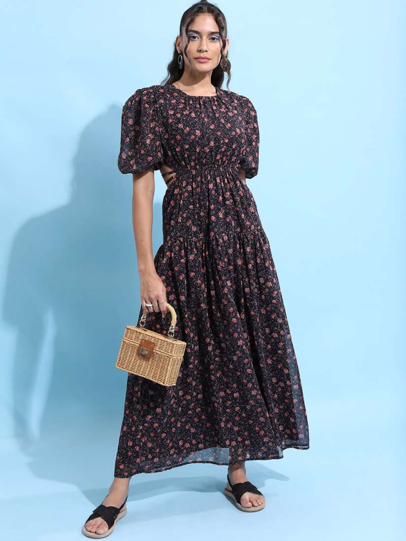 Tokyo talkies maxi dresses on myntra online