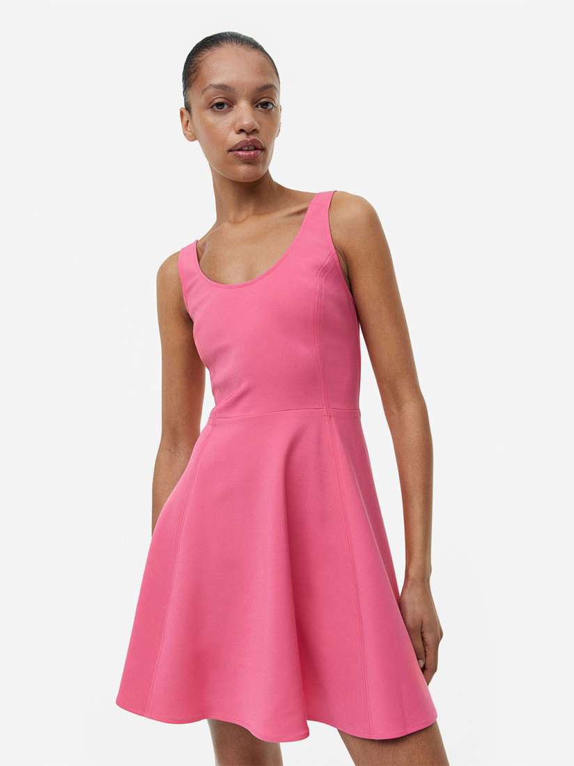 Buy H M Flared Skirt Mini Dress Dresses for Women 23526656 Myntra