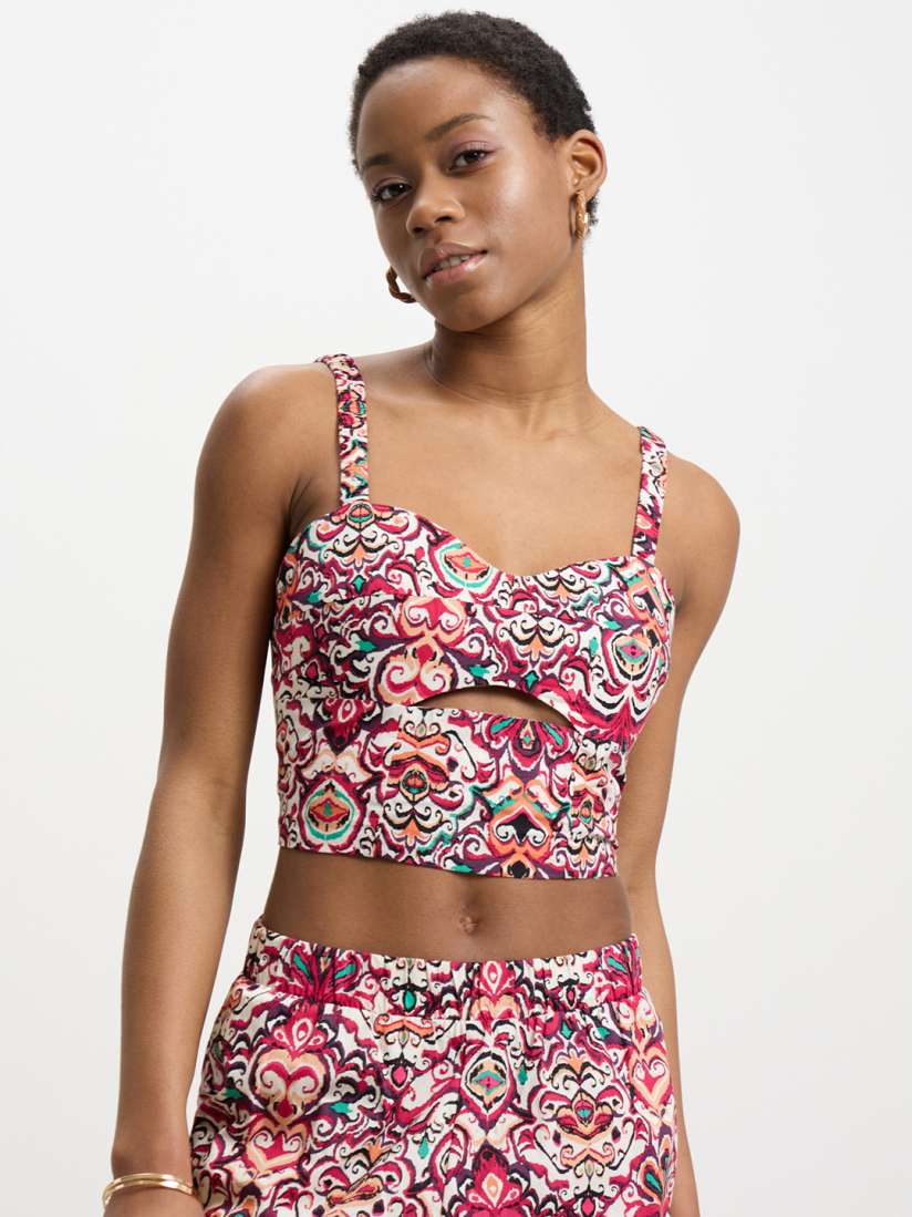 Ethnic crop tops myntra shop