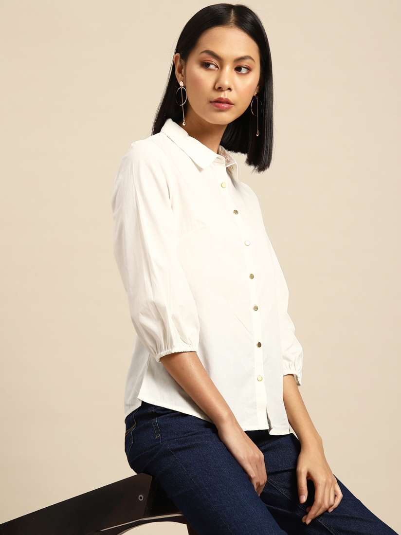 Tops for jeans myntra on sale