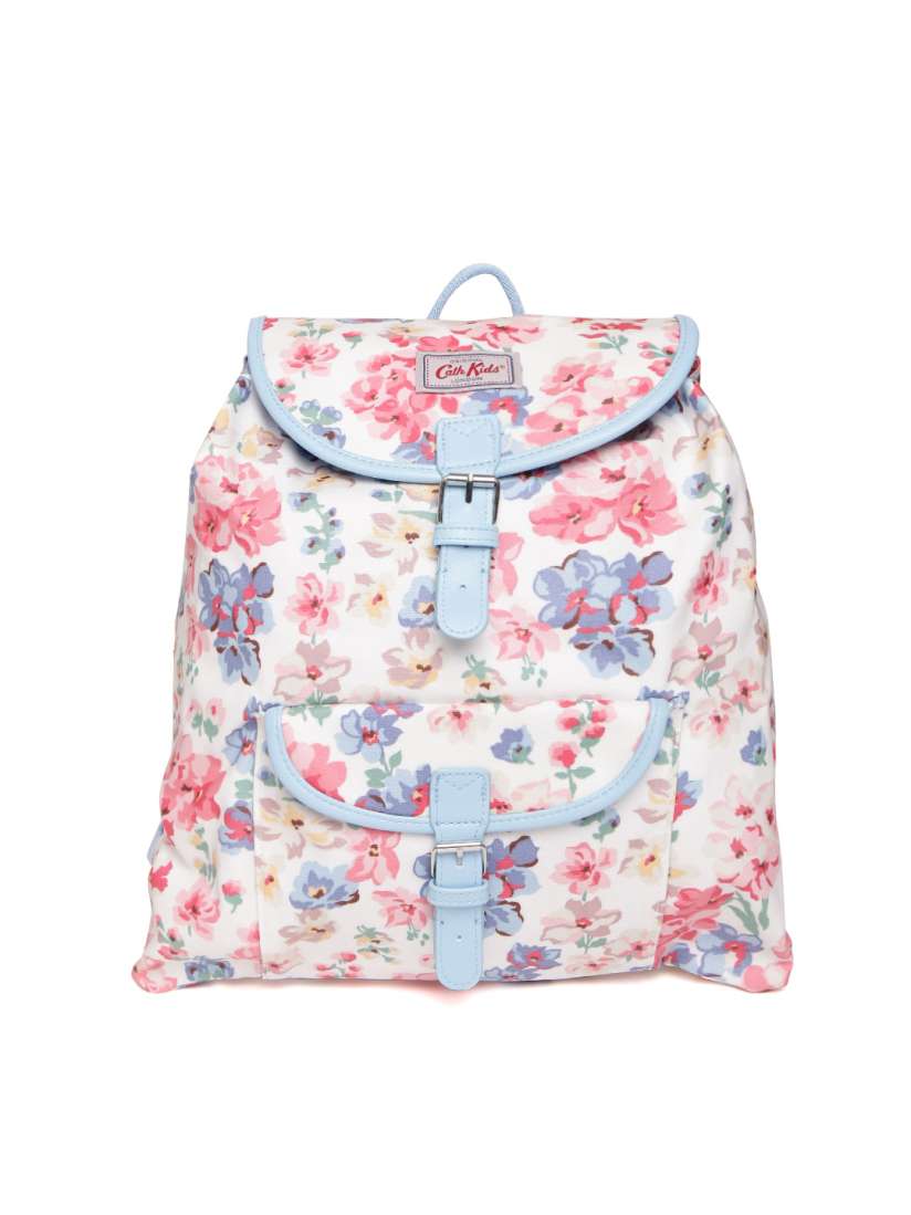 Buy Cath Kidston Girls Off White Floral Print Backpack Backpacks for Girls 2353495 Myntra