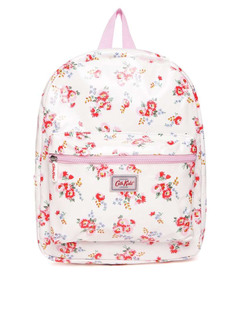 Buy Cath Kidston Girls Off White Pink Floral Print Backpack Backpacks for Girls 2353526 Myntra