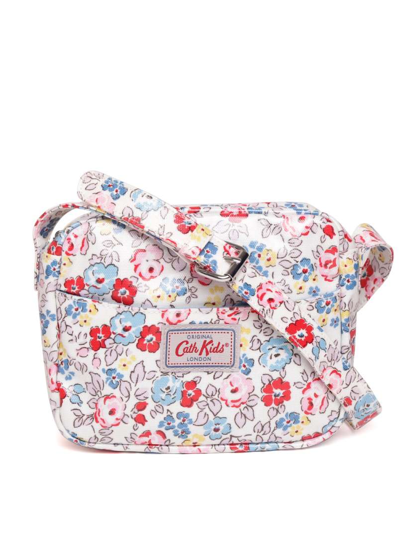 Buy Cath Kidston Girls White Pink Floral Print Sling Bag Handbags for Girls 2353537 Myntra