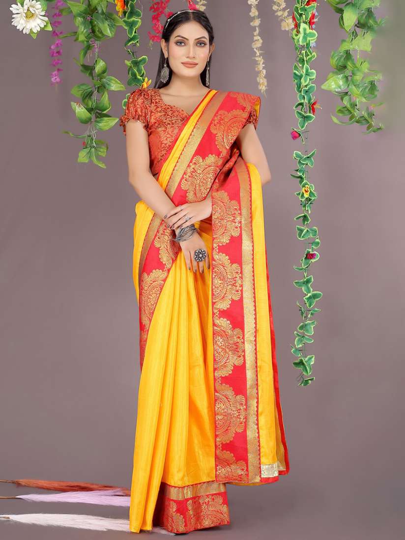 Buy KALINI Zari Art Silk Saree Sarees for Women 23537020 Myntra