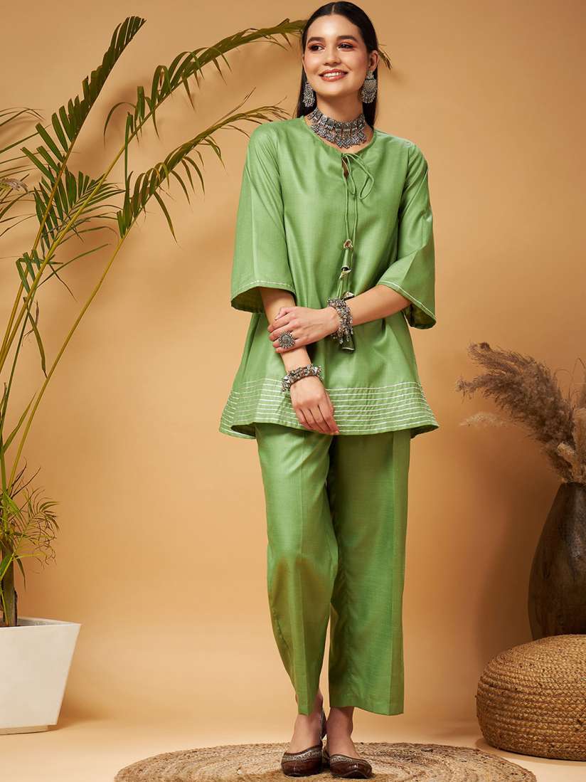 Myntra online kurti with palazzo shop