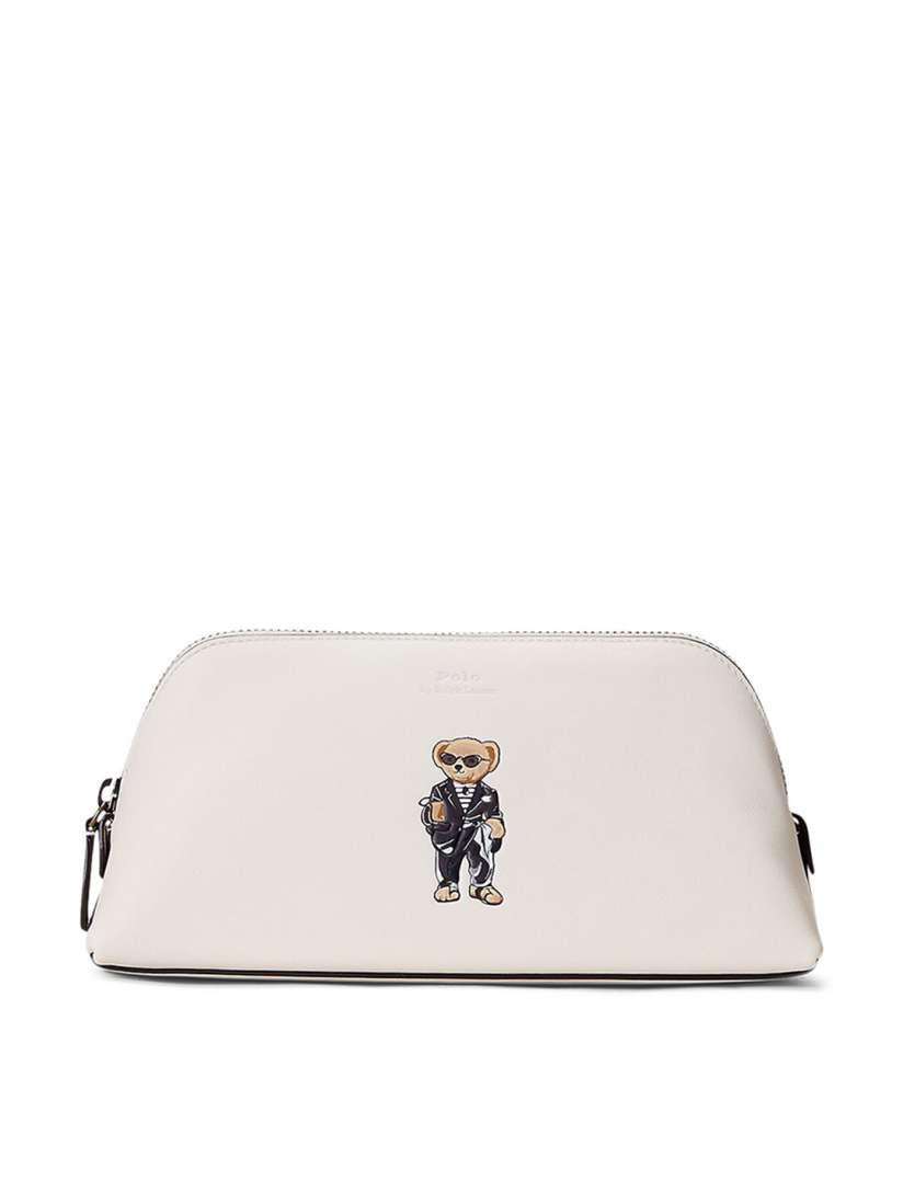 Buy Polo Ralph Lauren Women Cream Coloured Polo Bear Cosmetic Case Travel Accessory for Women 23538234 Myntra