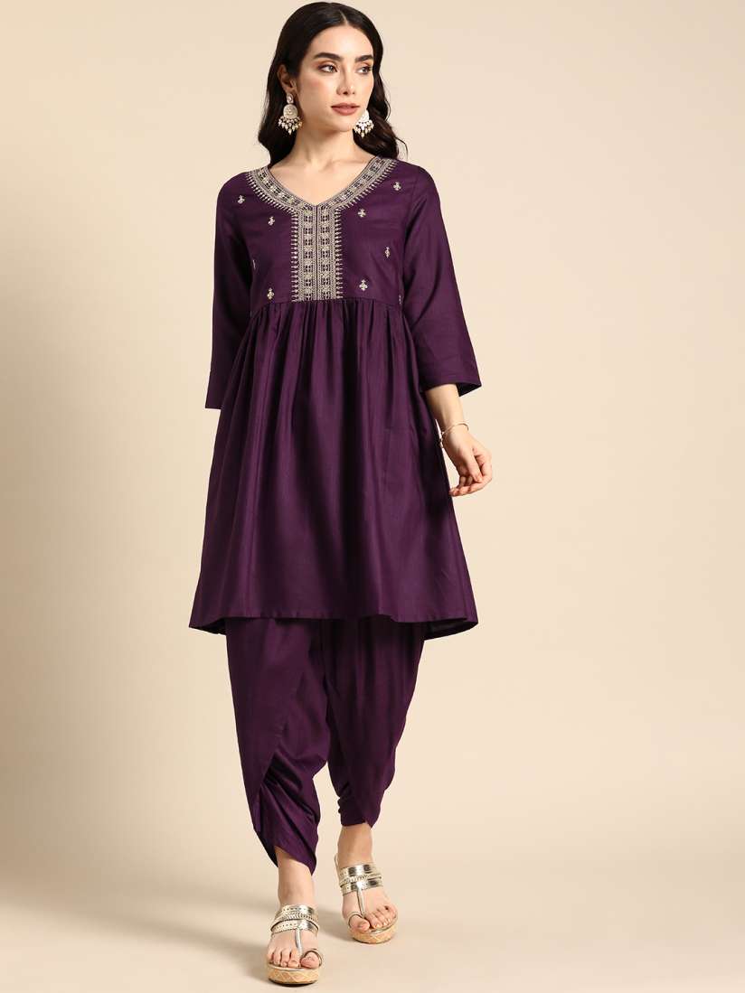 Dhoti dress myntra clearance