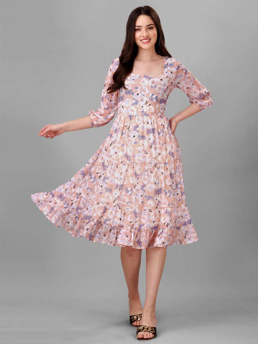 Myntra midi dress new arrivals