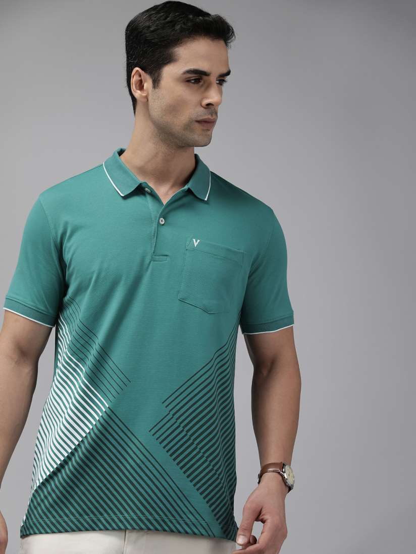 Van heusen t shirts myntra top