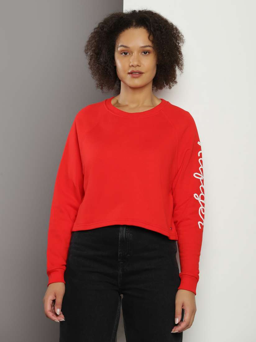Tommy hilfiger cotton sweatshirt outlet