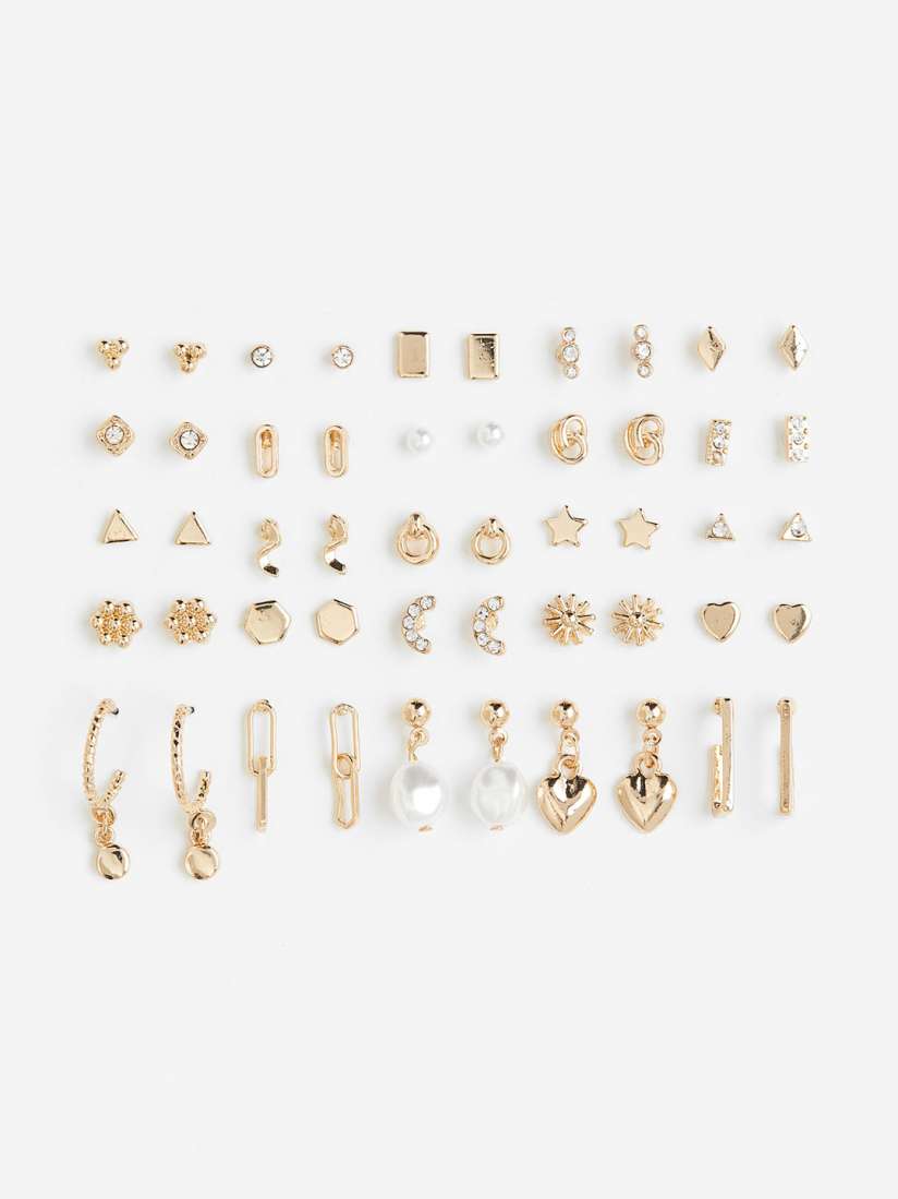 Buy H M 25 Pairs Earrings and Studs Earrings for Women 23563122 Myntra