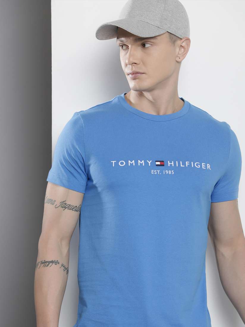 Myntra tommy hilfiger t shirts discount