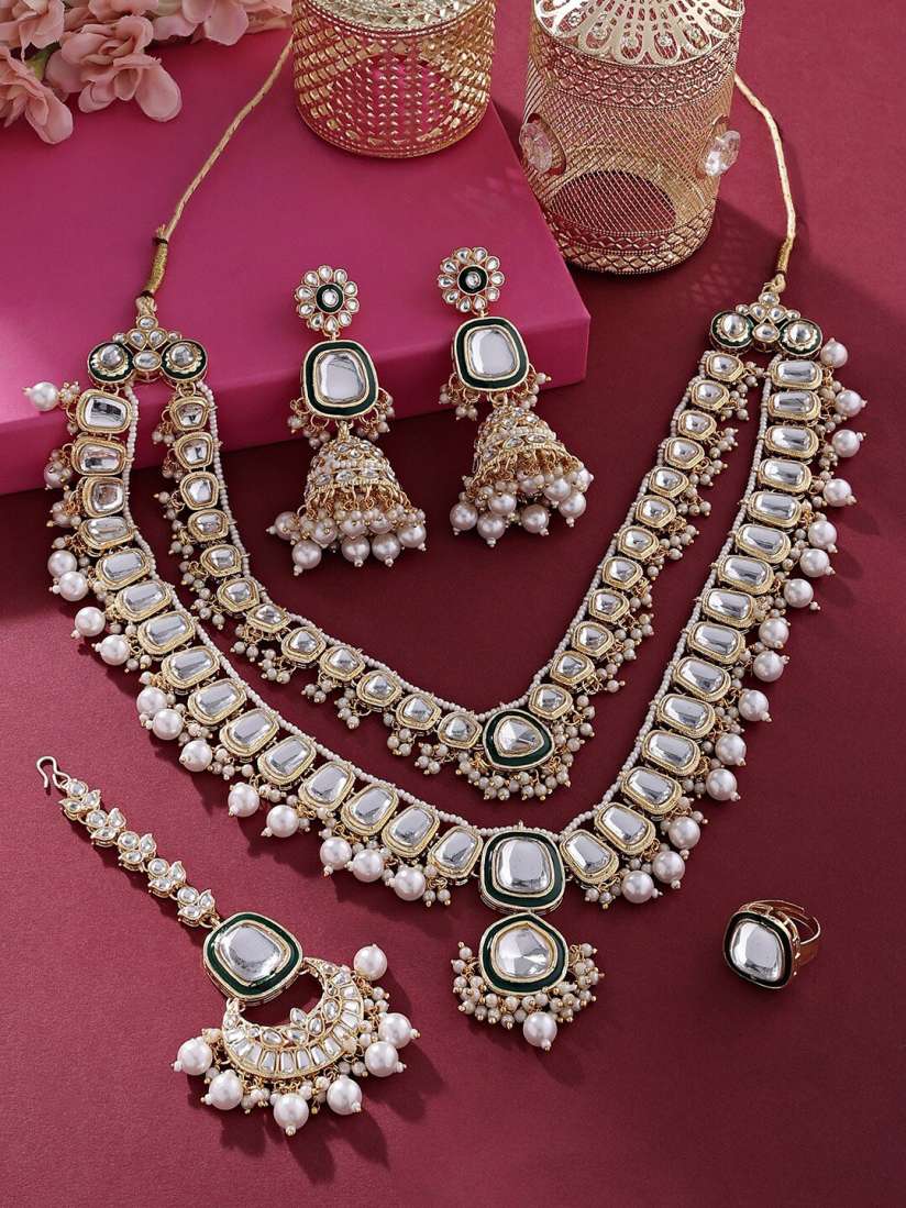 Kundan jewellery myntra top
