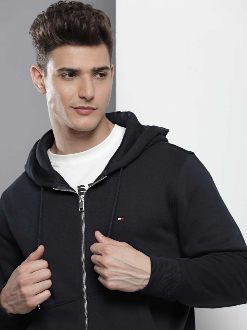 Tommy hilfiger hooded bomber on sale