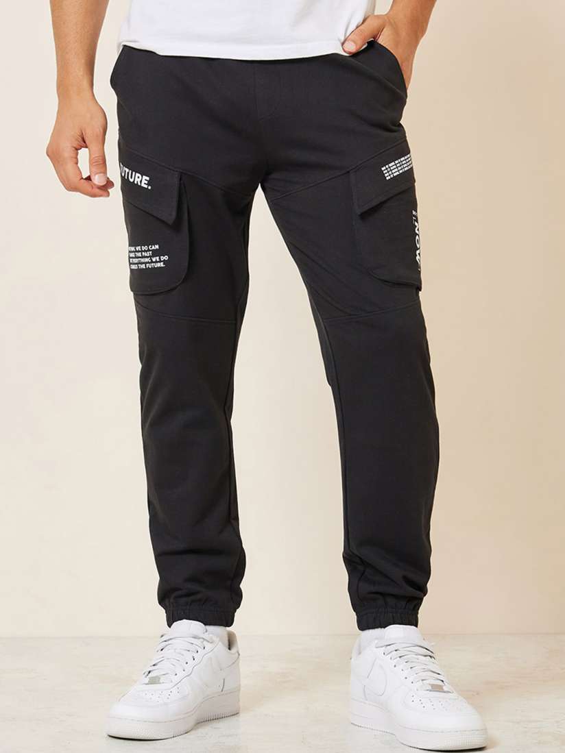 Cargo joggers myntra clearance