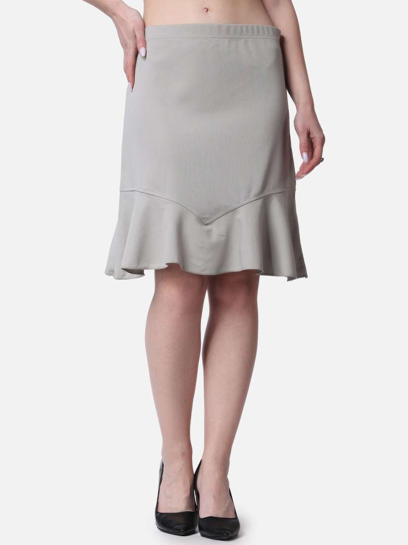 Buy Popwings Knee Length Peplum Skirt Skirts for Women 23577240 Myntra