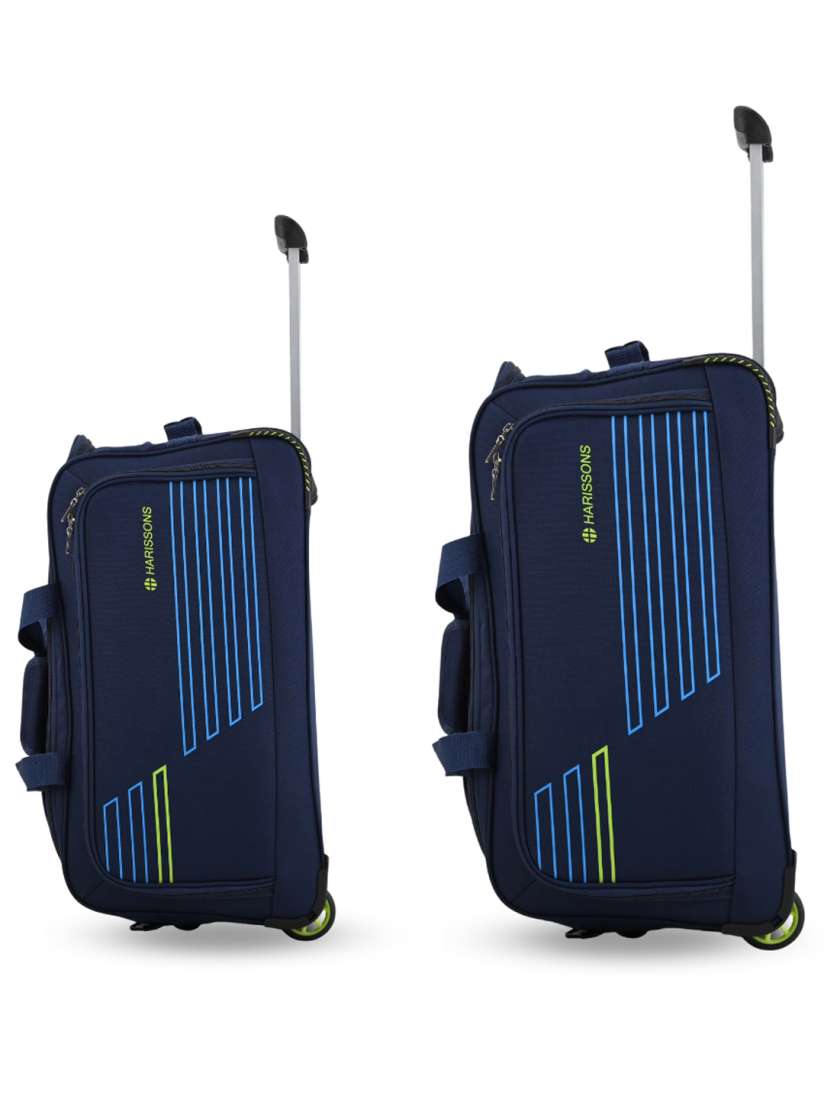 Buy Harissons Set Of 2 Printed Travel Duffel Trolley Bag Trolley Bag for Unisex 23578004 Myntra