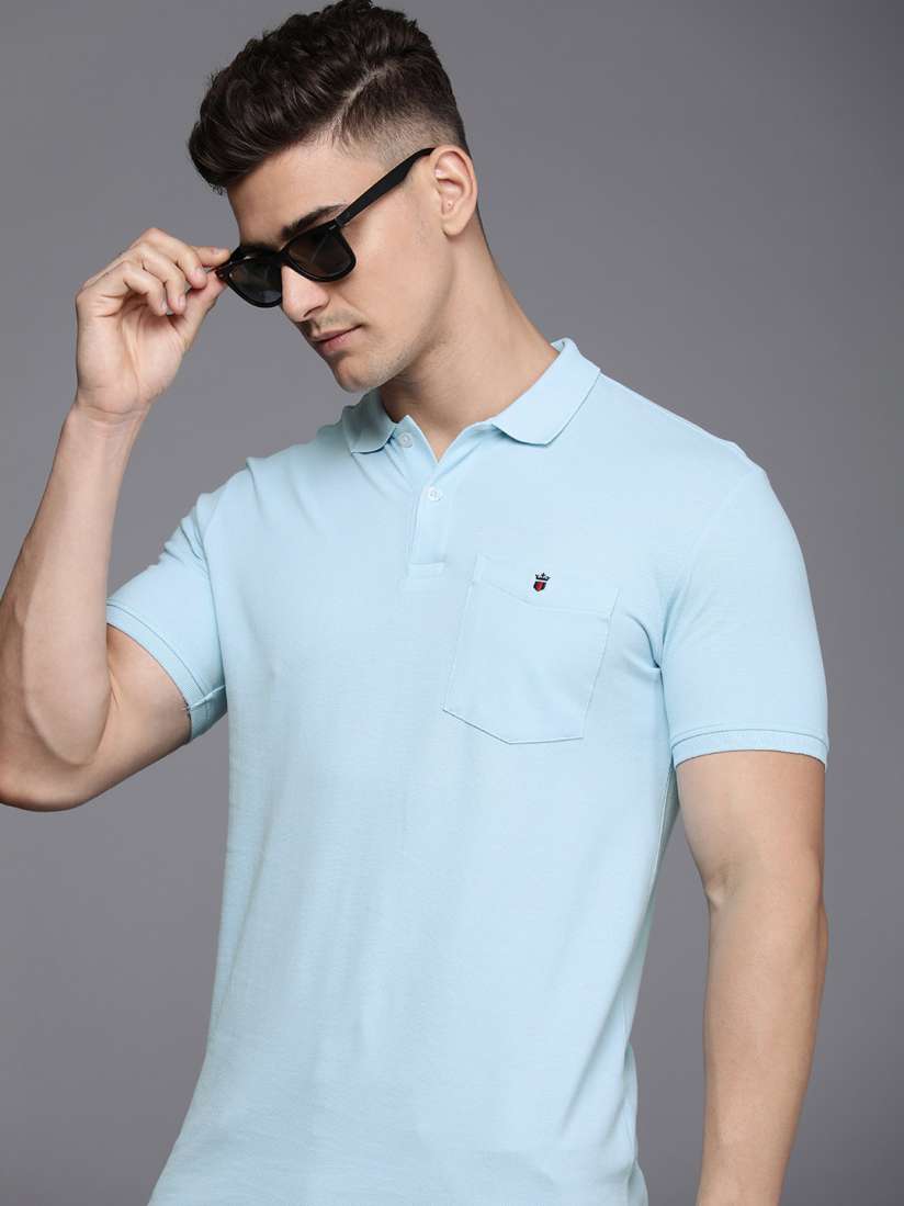 Louis philippe t shirts with pocket discount