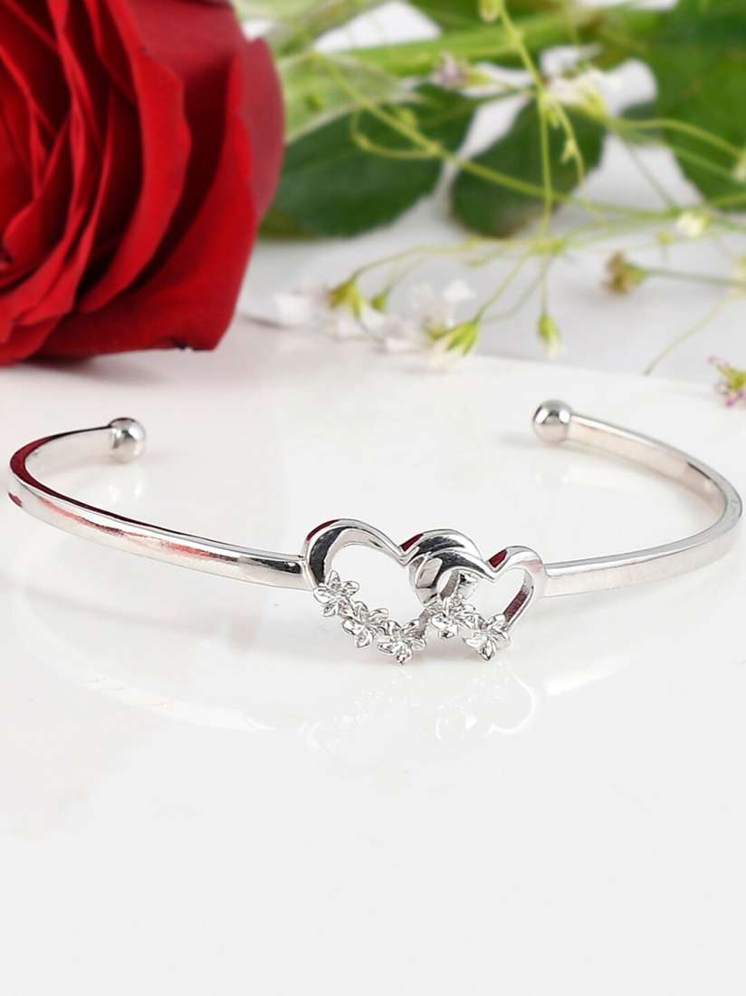 Voylla silver bracelet top