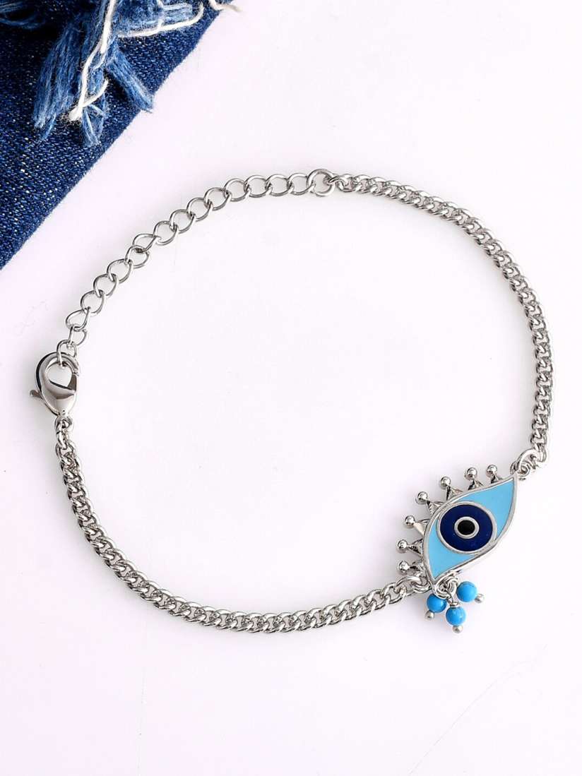 Voylla silver bracelet hot sale