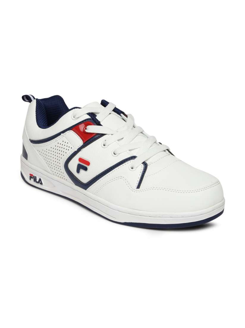 Buy FILA Men White Perforated WOODY Sneakers Casual Shoes for Men 2360749 Myntra