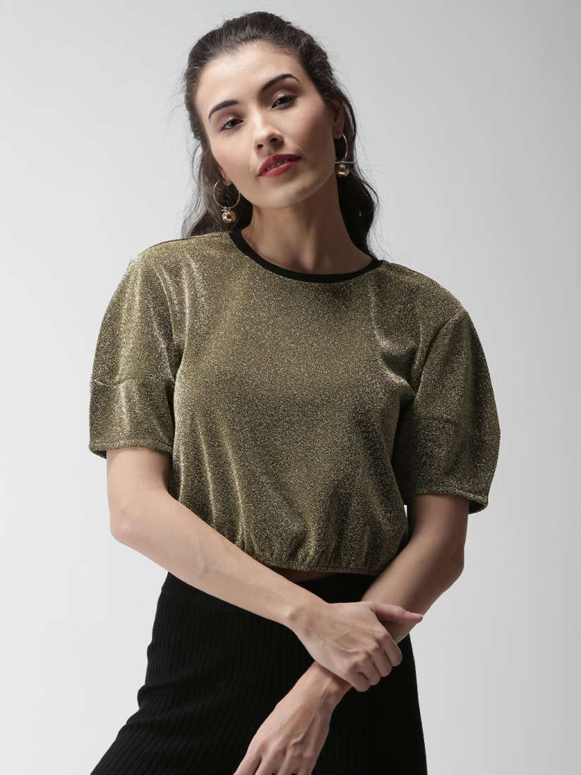 Gold top forever 21 store