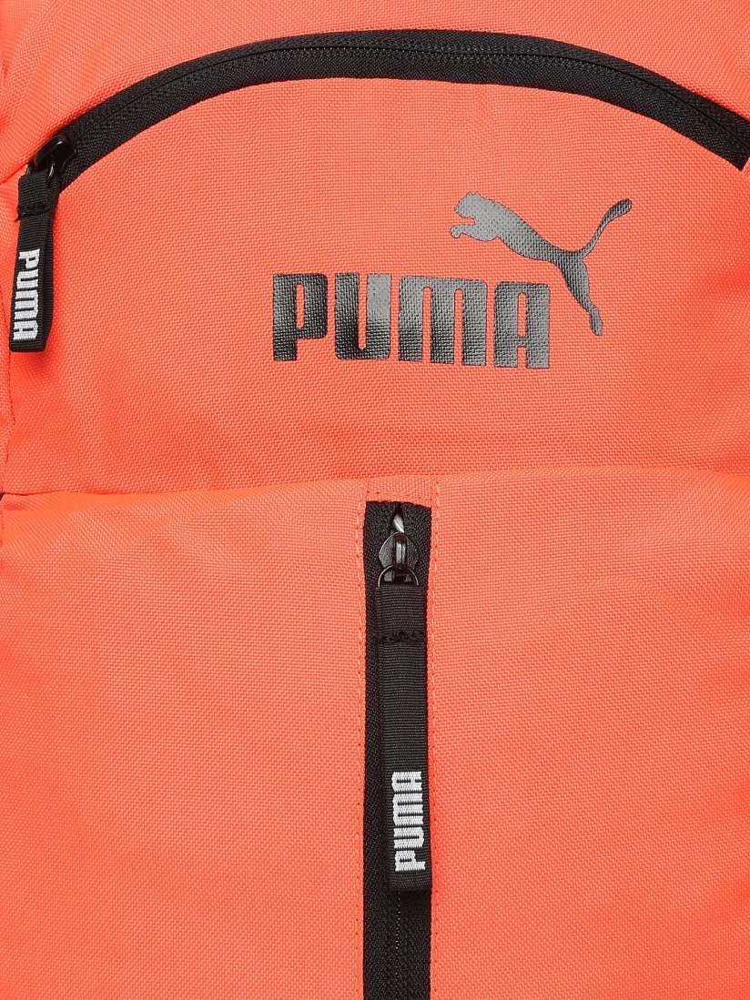 Buy Puma Unisex Orange Brand Logo Maze Backpack Backpacks for Unisex 2361397 Myntra