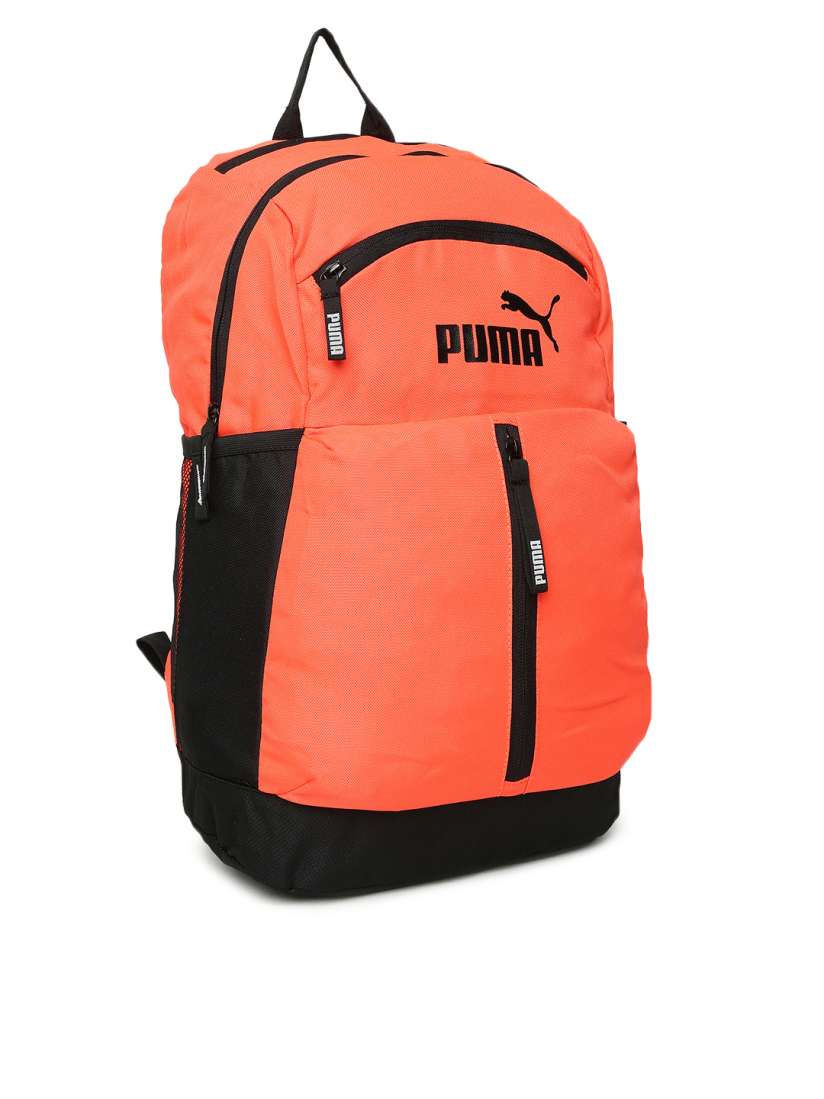 Buy Puma Unisex Orange Brand Logo Maze Backpack Backpacks for Unisex 2361397 Myntra