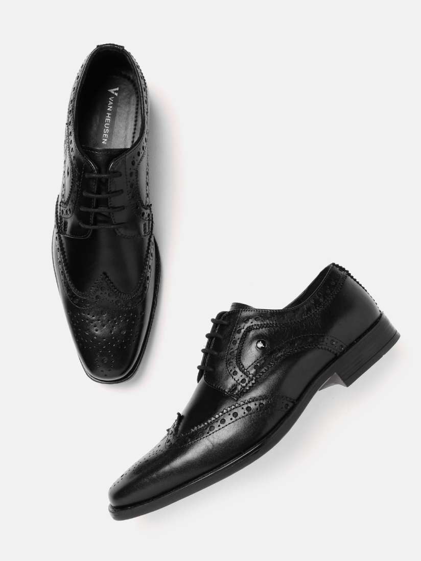 Buy Van Heusen Men Leather Formal Brogues Formal Shoes for Men 23615192 Myntra