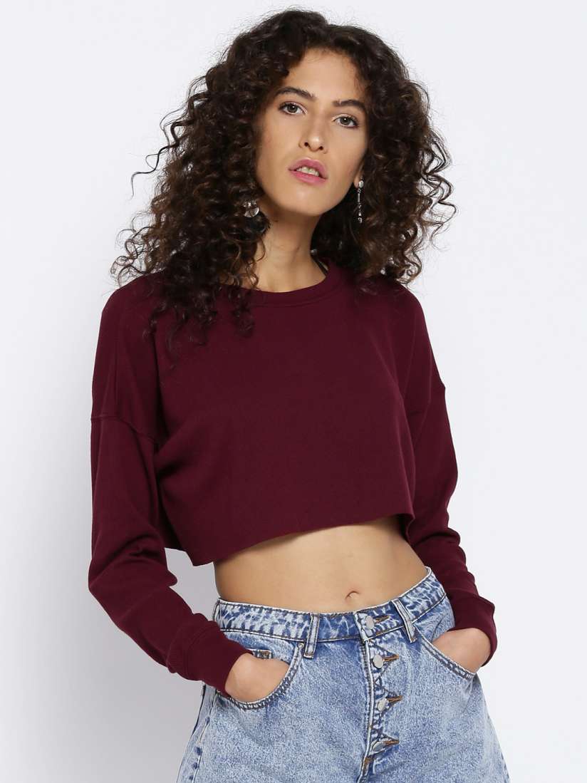 Burgundy tops forever 21 best sale
