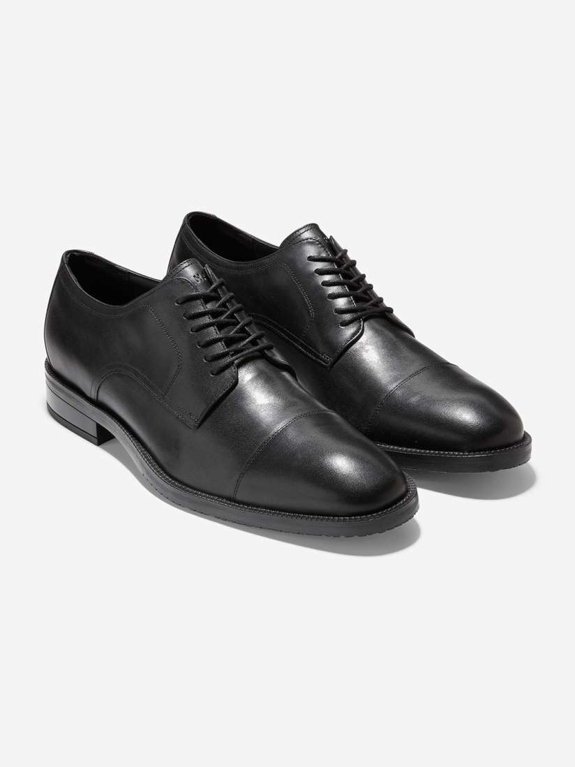 Buy Cole Haan Men Leather Modern Essentials Cap Formal Derbys Formal Shoes for Men 23619318 Myntra