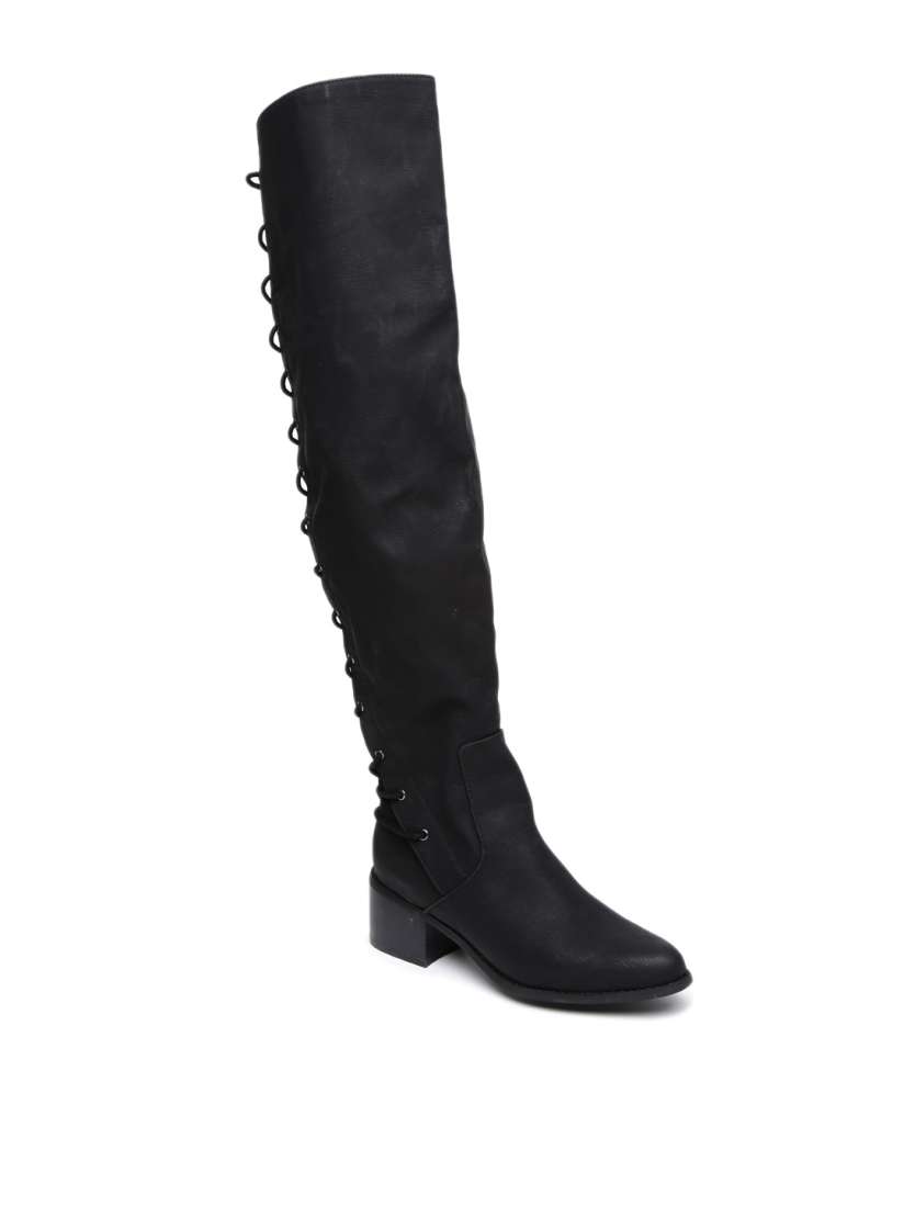 Thigh high boots myntra hot sale