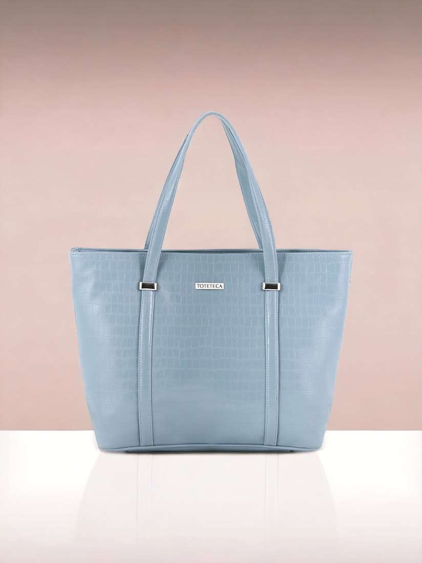Buy Toteteca Textured Oversized Shopper Tote Bag Handbags for Women 23625486 Myntra
